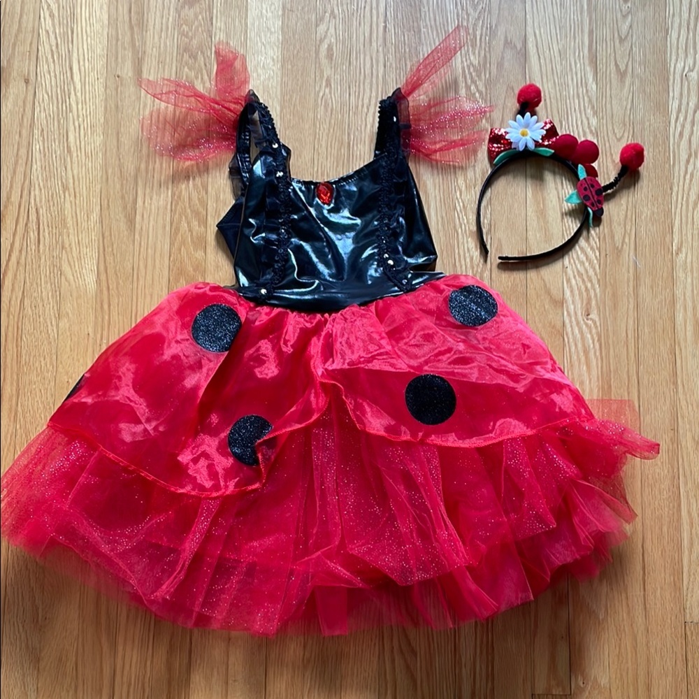 Ladybug Costume with Headband